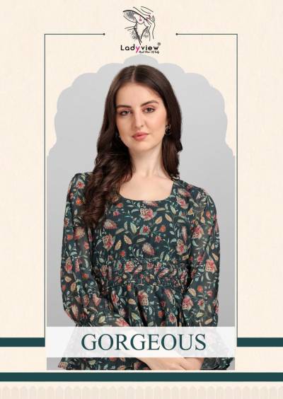 Gorgeous By Ladyview Fancy Georgette Short Top Collection
